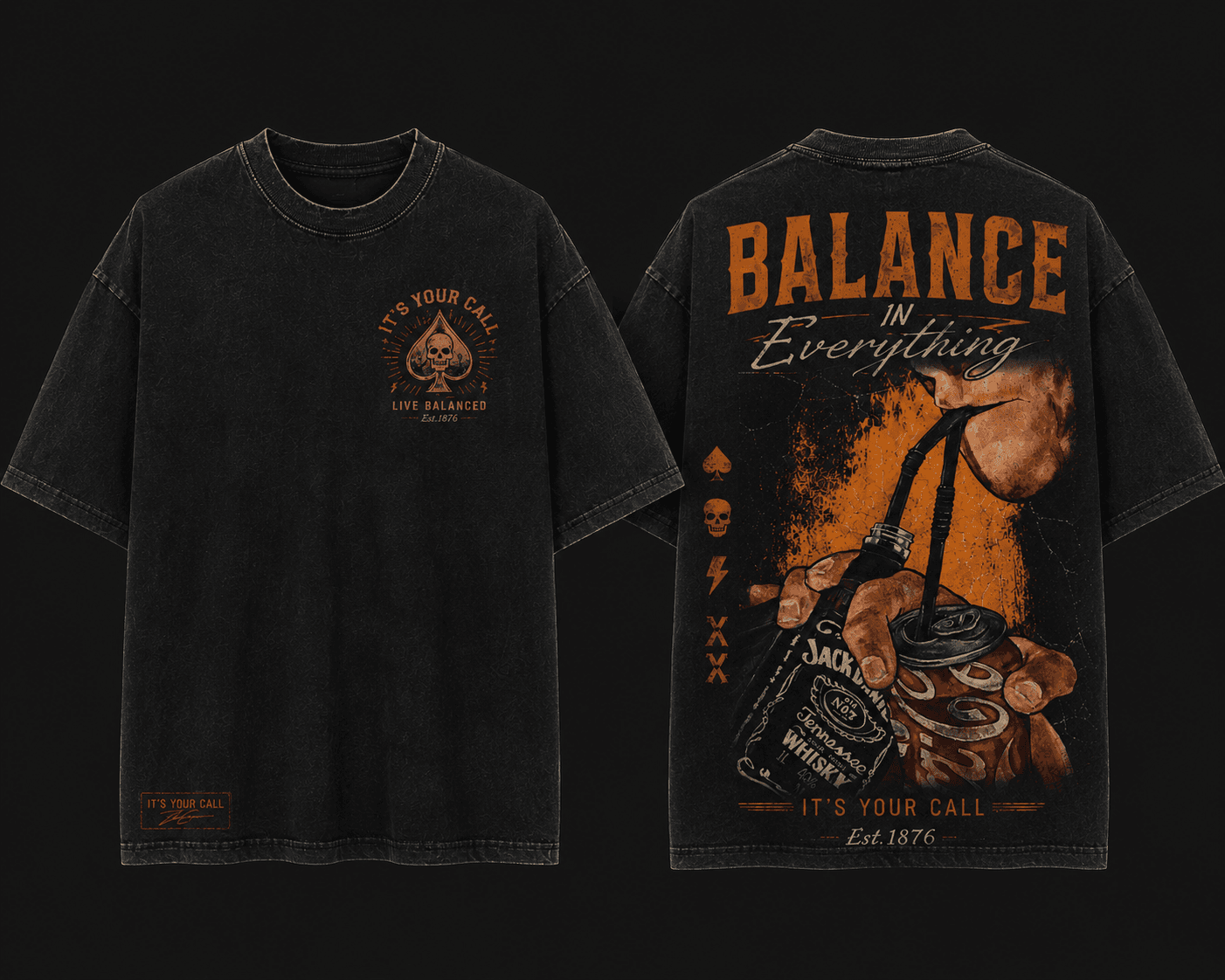 Balance oversized tee