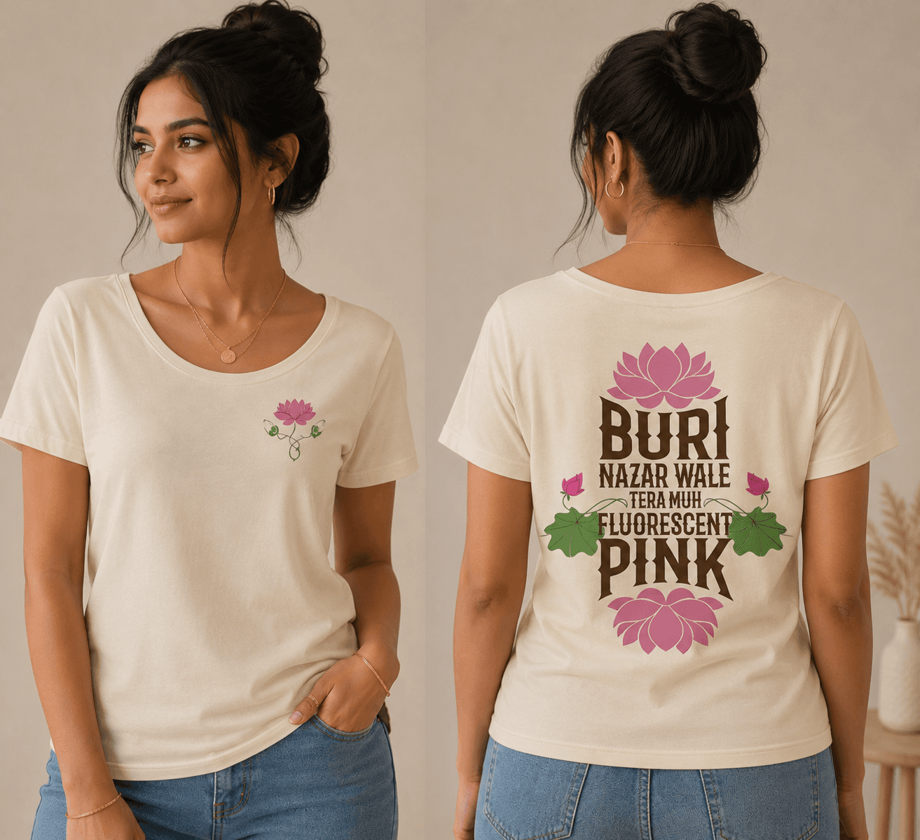 KALESHI lotus tee